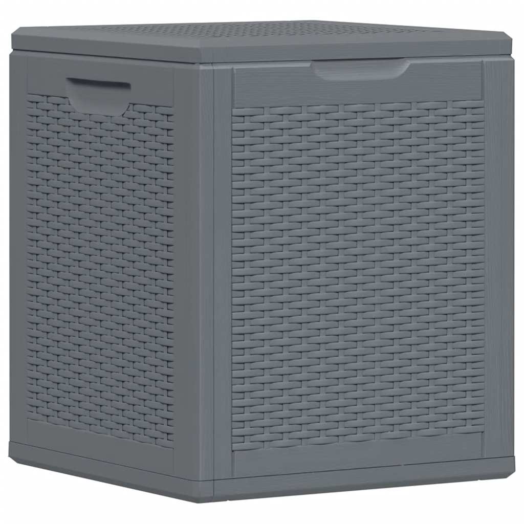 Tuinbox 90 L PP rattan grijs is nu te koop bij PeponiXL, paradijselijk wonen!