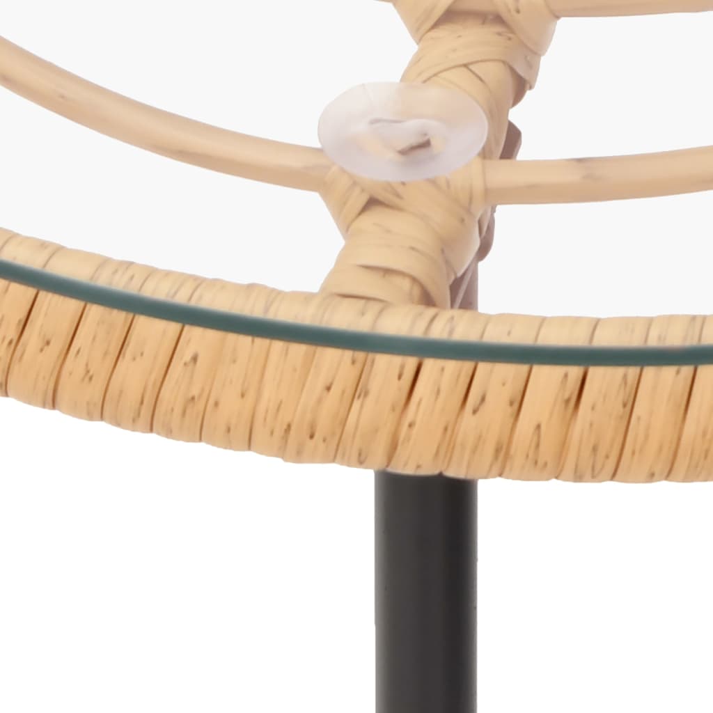 3-delige Tuinset poly rattan is nu te koop bij PeponiXL, paradijselijk wonen!