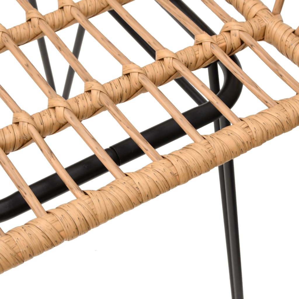 3-delige Tuinset poly rattan is nu te koop bij PeponiXL, paradijselijk wonen!