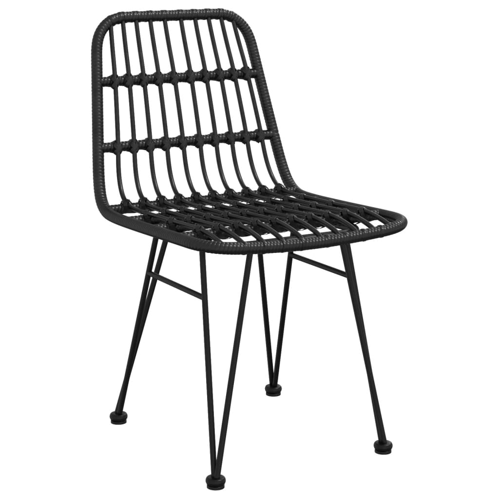 5-delige Tuinset poly rattan zwart is nu te koop bij PeponiXL, paradijselijk wonen!