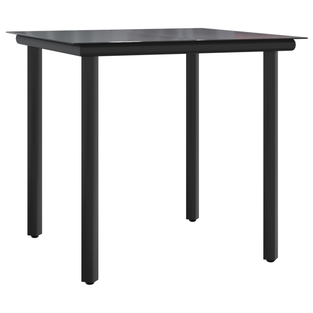 3-delige Tuinset met kussens poly rattan zwart is nu te koop bij PeponiXL, paradijselijk wonen!