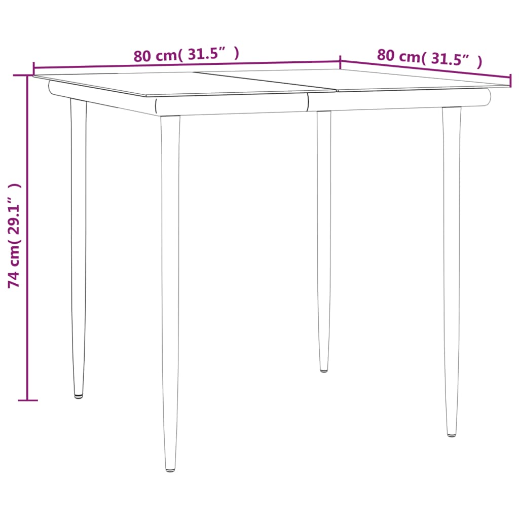 3-delige Tuinset met kussens poly rattan zwart is nu te koop bij PeponiXL, paradijselijk wonen!