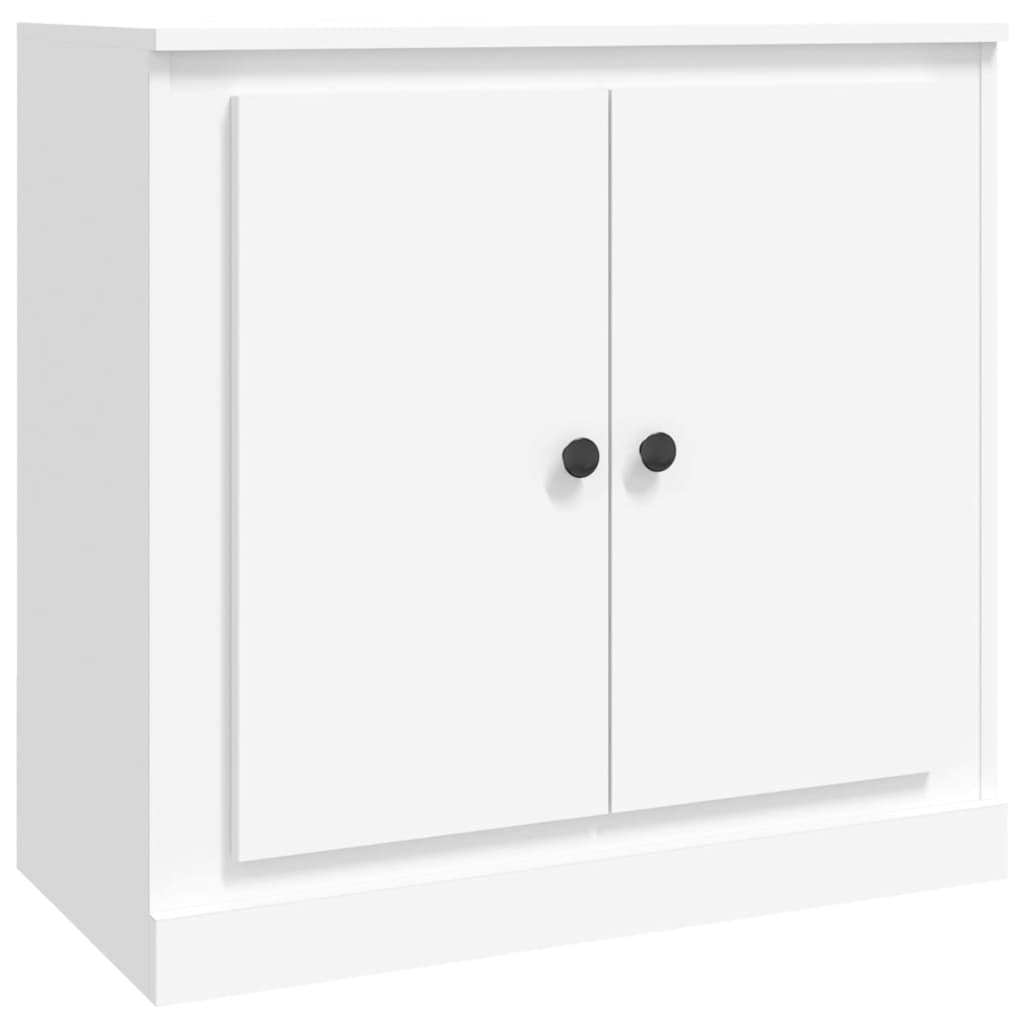 Dressoirs 3 st bewerkt hout wit is nu te koop bij PeponiXL, paradijselijk wonen!