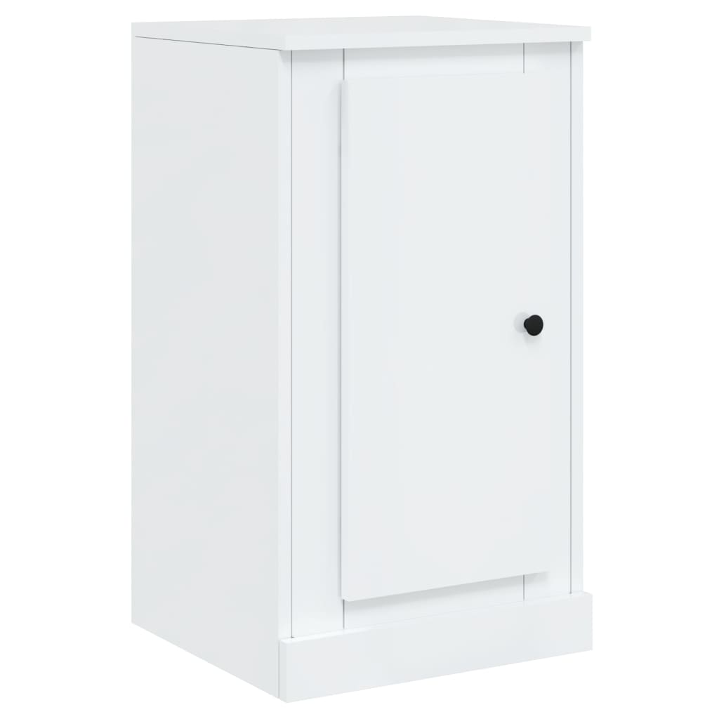 Dressoirs 3 st bewerkt hout hoogglans wit is nu te koop bij PeponiXL, paradijselijk wonen!