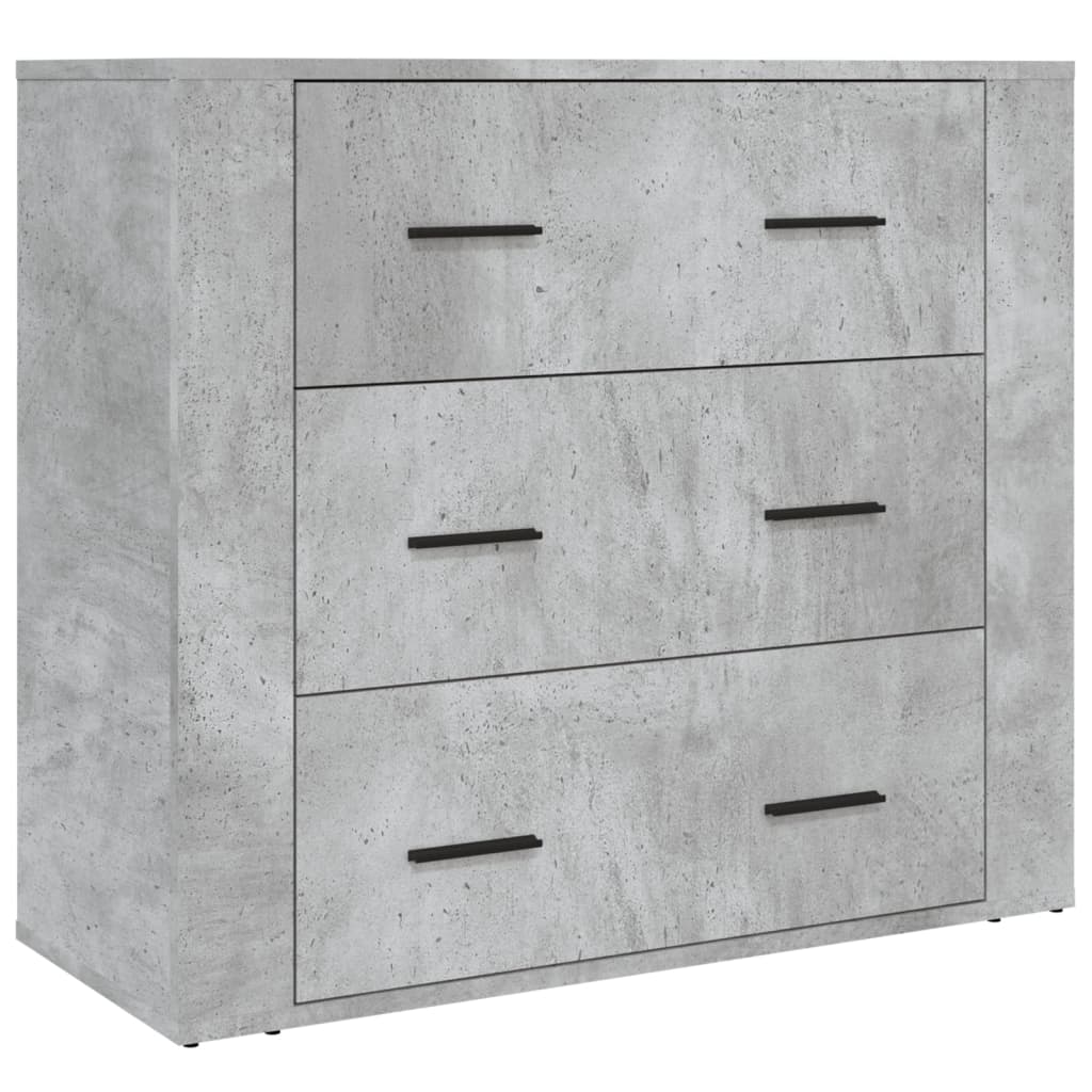 Hoge kast bewerkt hout betongrijs is nu te koop bij PeponiXL, paradijselijk wonen!