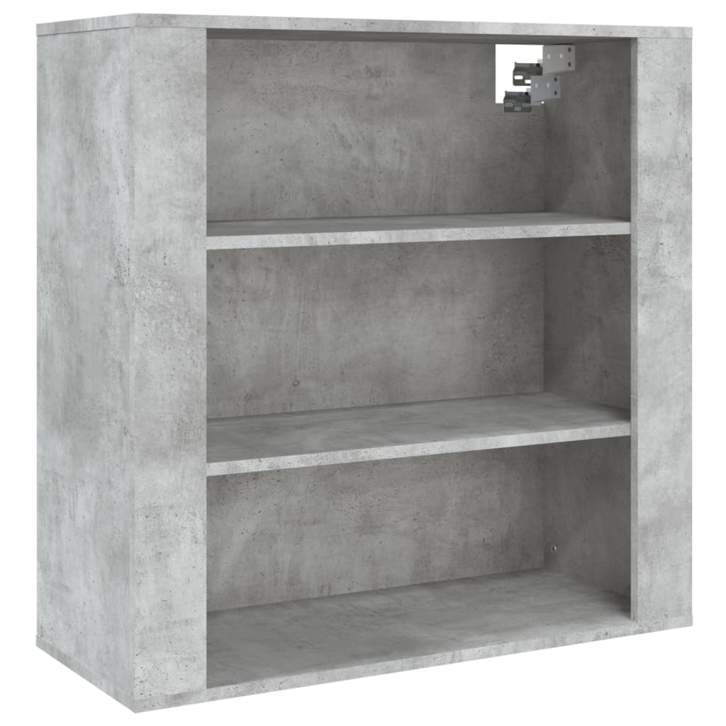 Hoge kast bewerkt hout betongrijs is nu te koop bij PeponiXL, paradijselijk wonen!