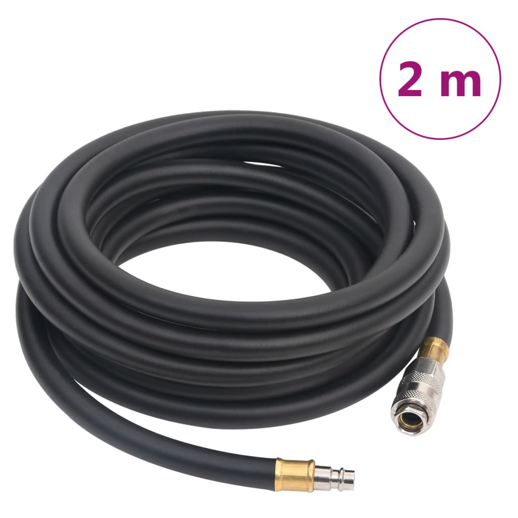 Luchtslang hybride 0,6'' 2 m rubber en pvc zwart is nu te koop bij PeponiXL, paradijselijk wonen!