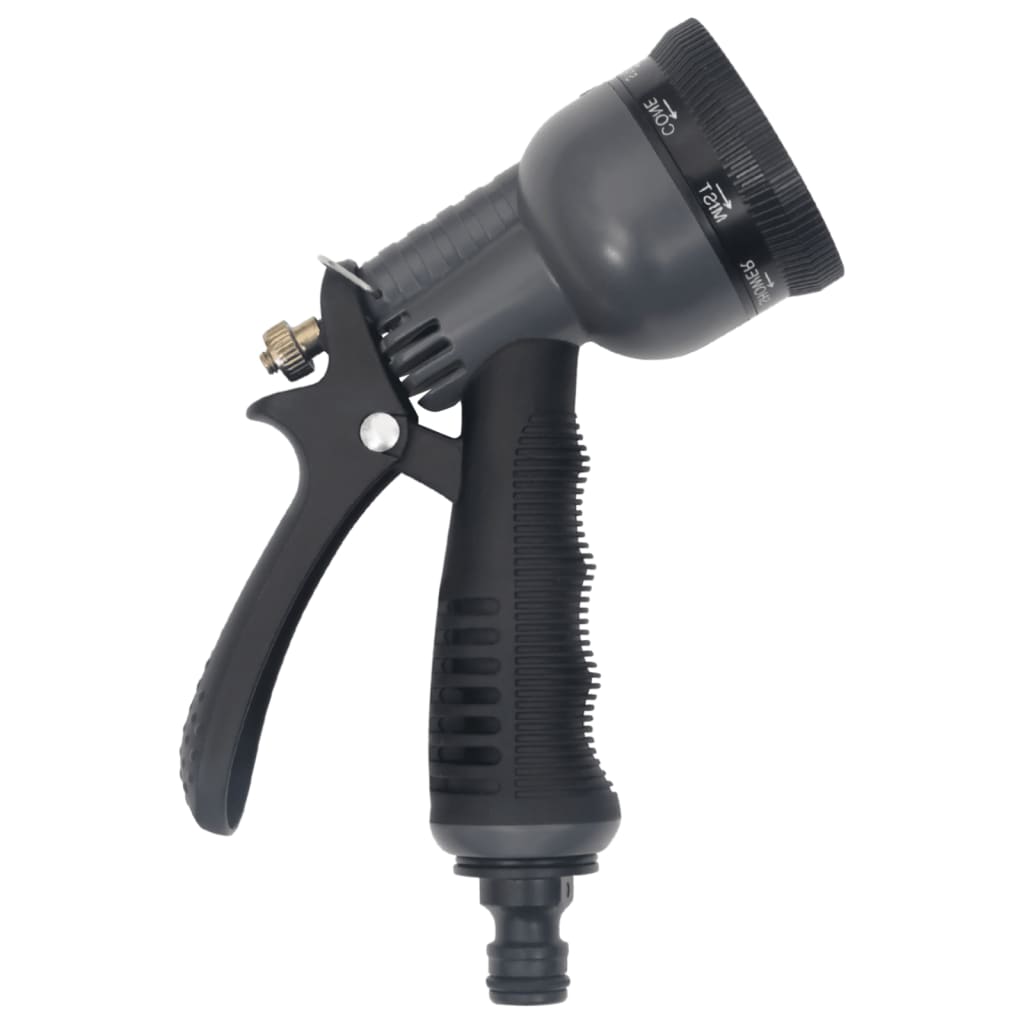 Tuinslang met sproeikop 0,6'' 15 m roestvrij staal zilverkleur is nu te koop bij PeponiXL, paradijselijk wonen!