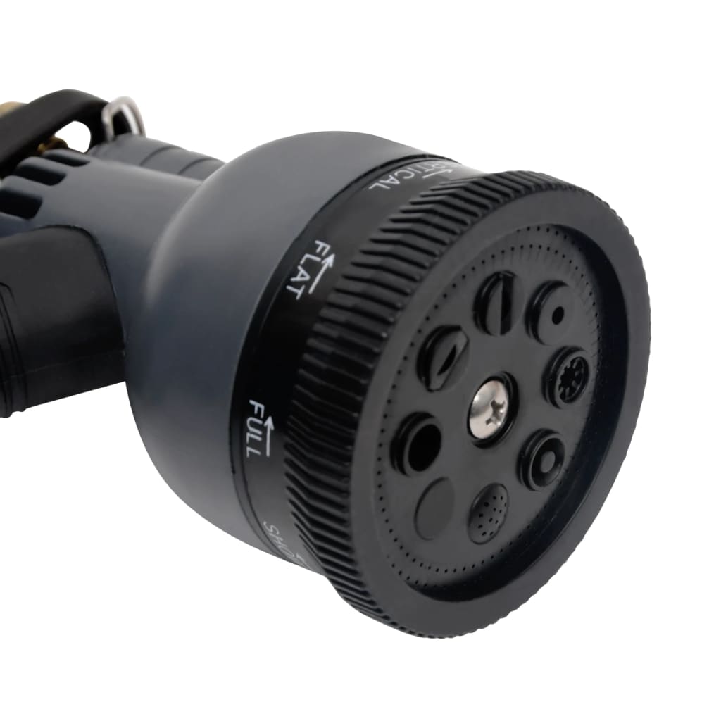 Tuinslang met sproeikop 0,6'' 30 m roestvrij staal zilverkleur is nu te koop bij PeponiXL, paradijselijk wonen!