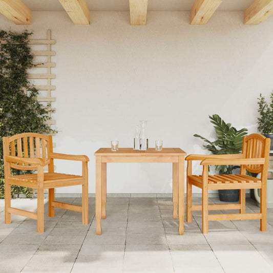 Tuinstoelen 2 st 58x59x88 cm massief teakhout is nu te koop bij PeponiXL, paradijselijk wonen!