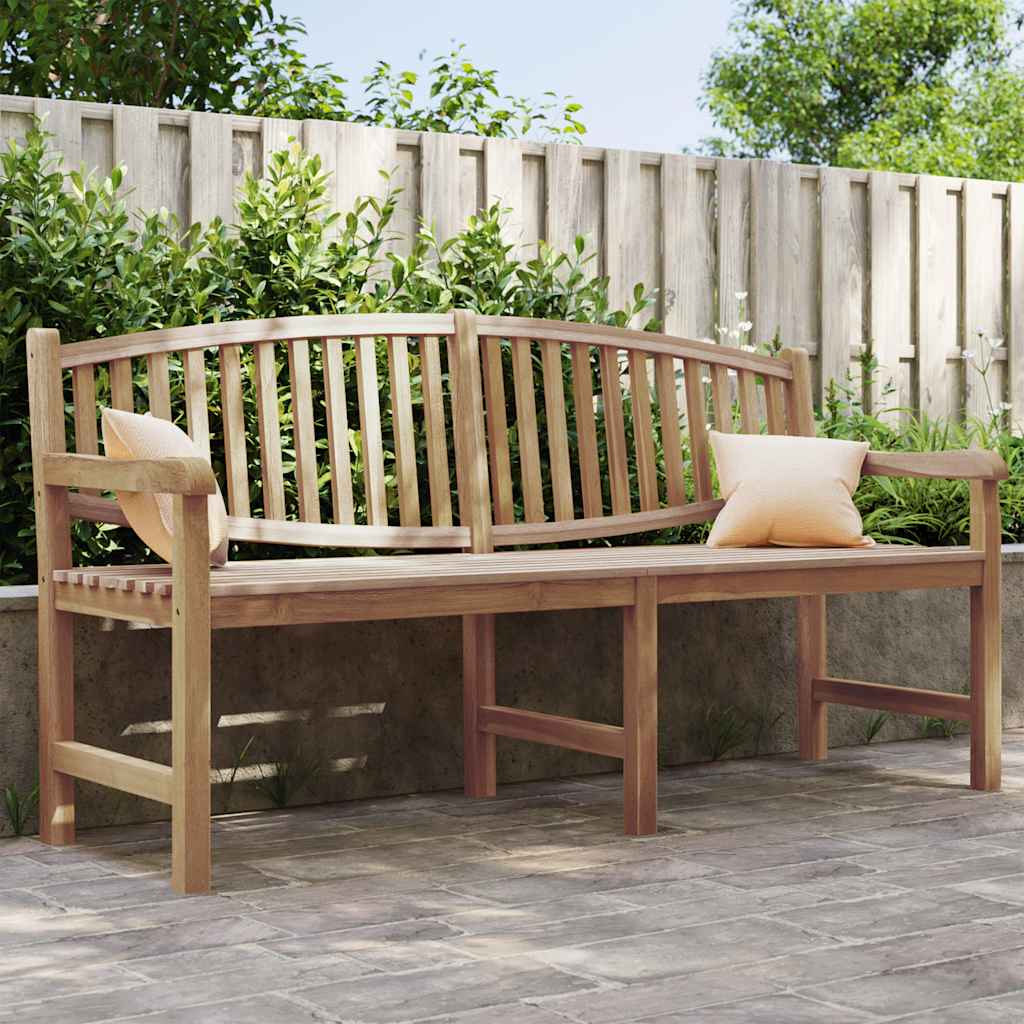 Tuinbank 179,5x60x90 cm massief teakhout is nu te koop bij PeponiXL, paradijselijk wonen!