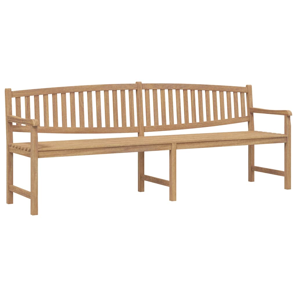 Tuinbank 228x59,5x90 cm massief teakhout is nu te koop bij PeponiXL, paradijselijk wonen!