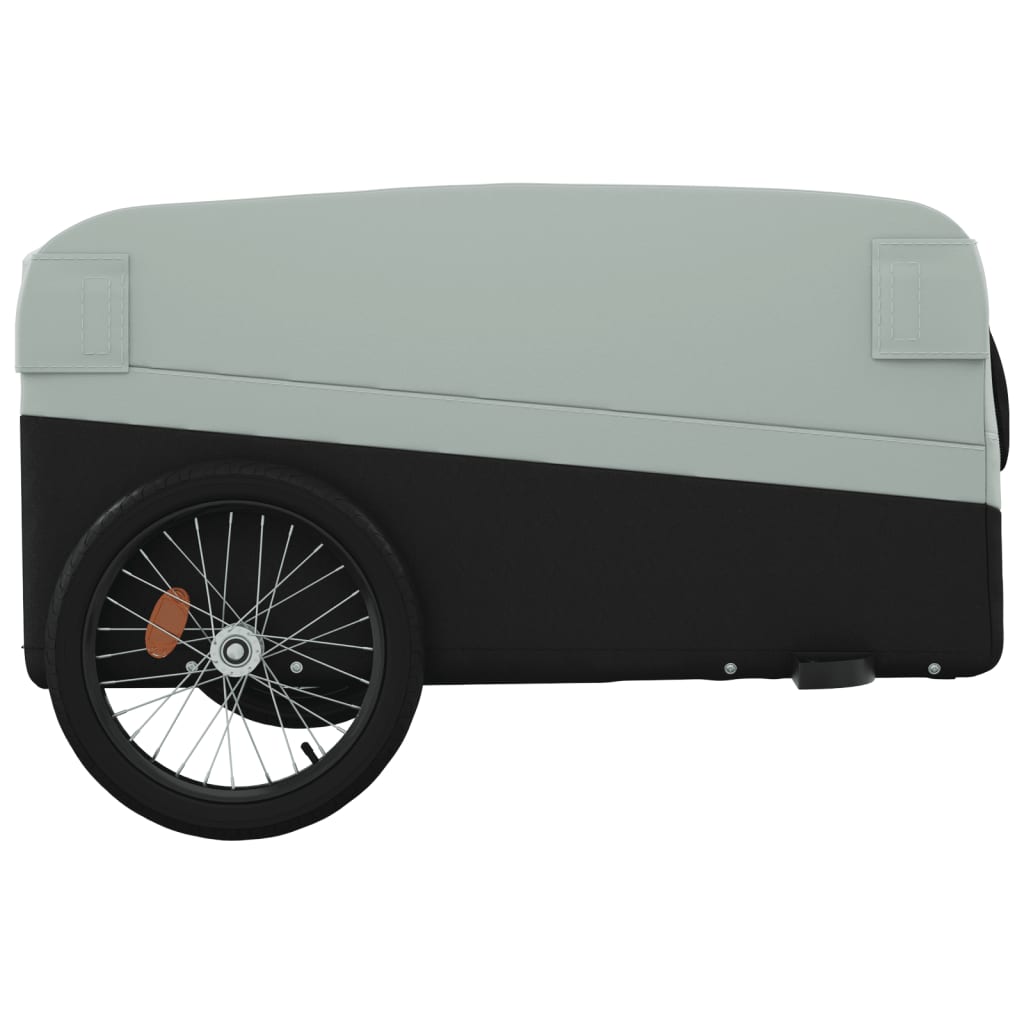 Fietstrailer 45 kg ijzer zwart en grijs is nu te koop bij PeponiXL, paradijselijk wonen!