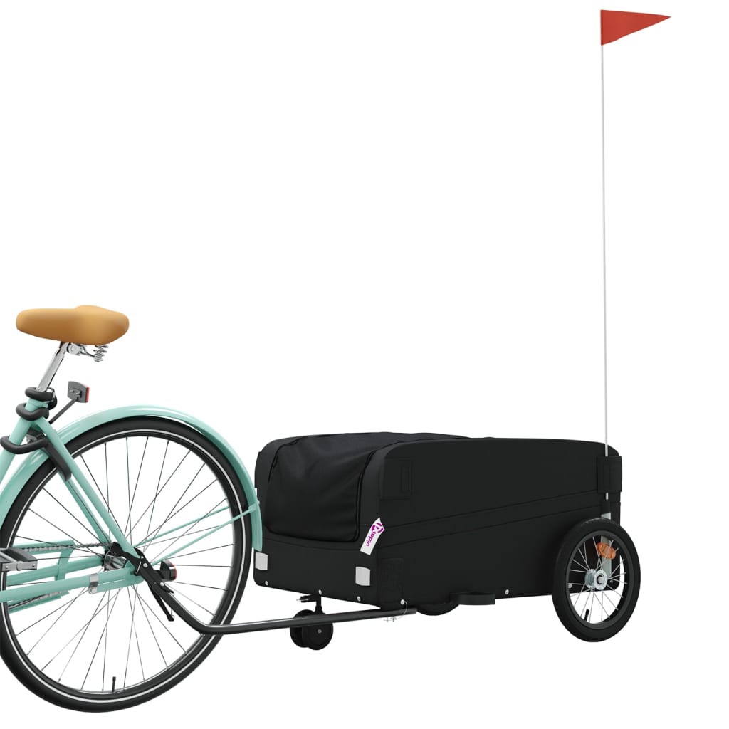 Fietstrailer 45 kg ijzer zwart is nu te koop bij PeponiXL, paradijselijk wonen!