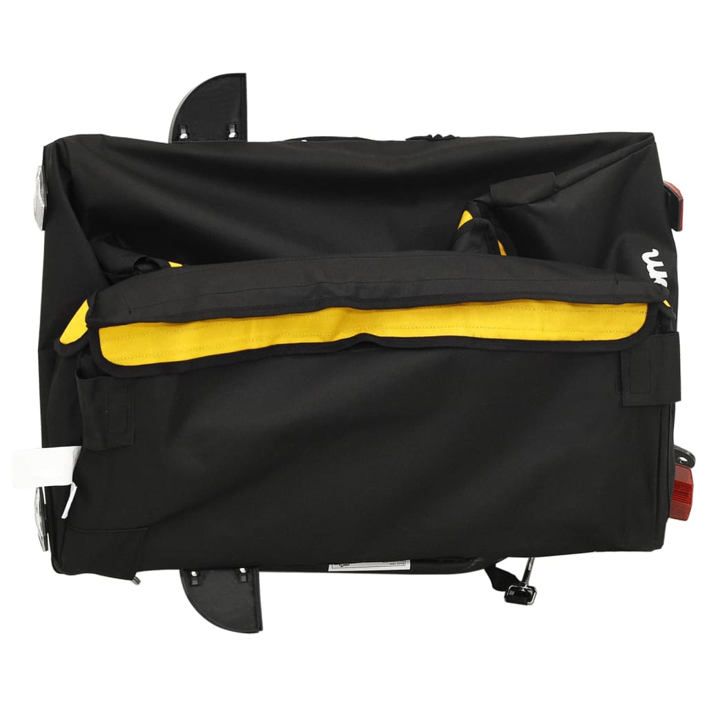Fietstrailer 30 kg ijzer zwart en geel is nu te koop bij PeponiXL, paradijselijk wonen!