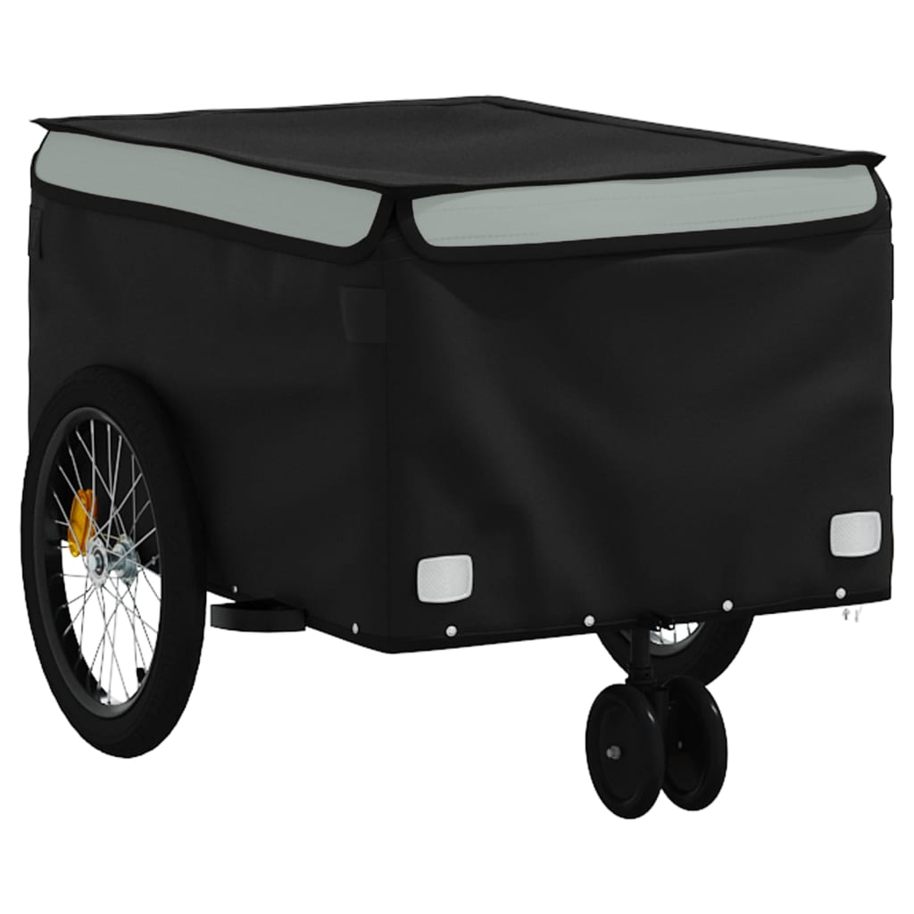 Fietstrailer 30 kg ijzer zwart en grijs is nu te koop bij PeponiXL, paradijselijk wonen!