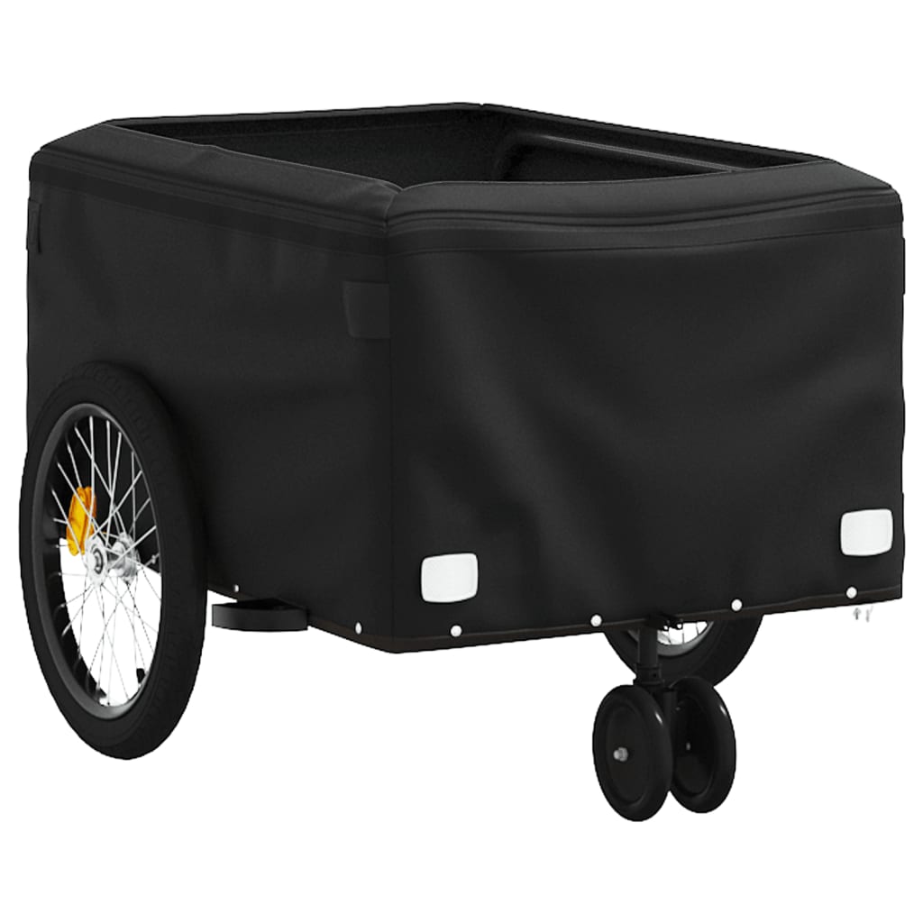Fietstrailer 30 kg ijzer zwart en grijs is nu te koop bij PeponiXL, paradijselijk wonen!