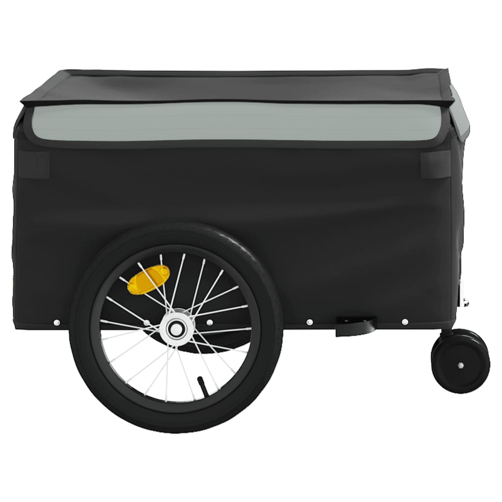 Fietstrailer 45 kg ijzer zwart en grijs is nu te koop bij PeponiXL, paradijselijk wonen!