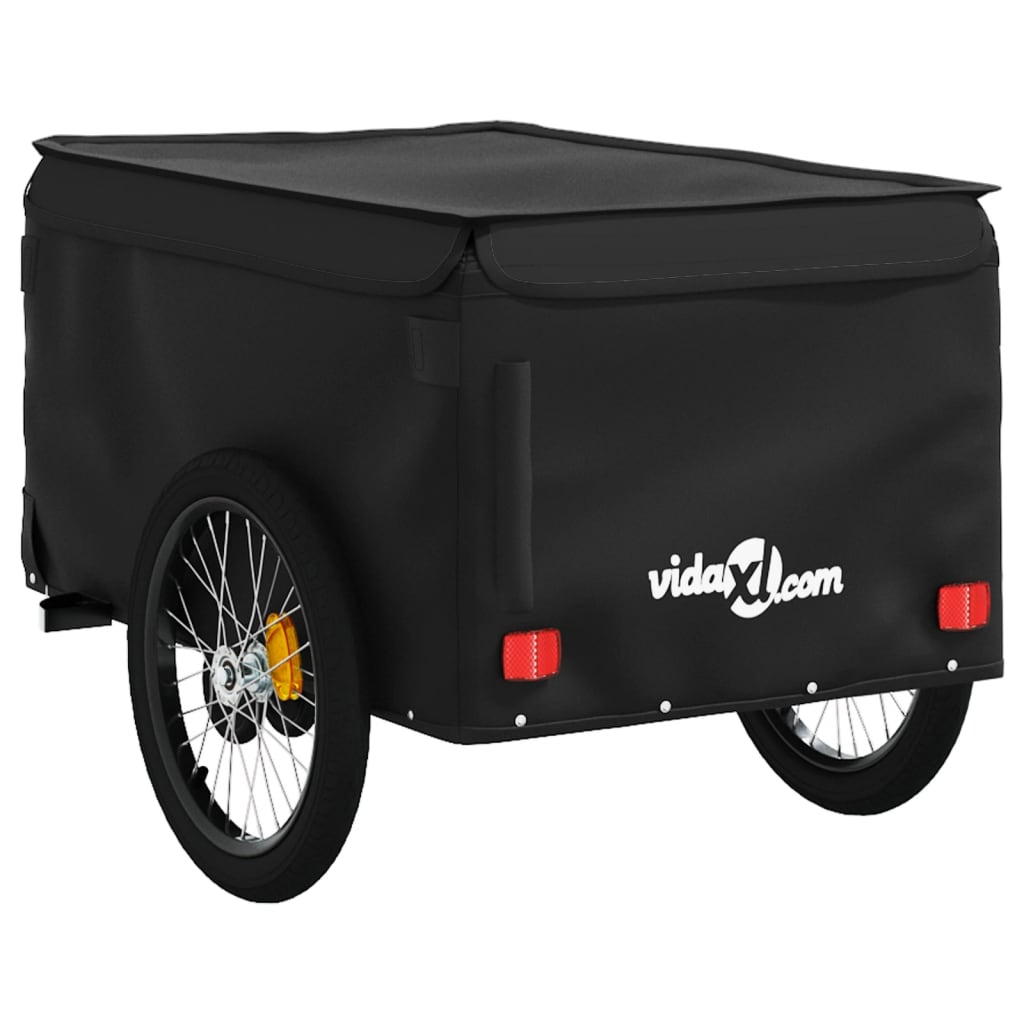 Fietstrailer 45 kg ijzer zwart is nu te koop bij PeponiXL, paradijselijk wonen!