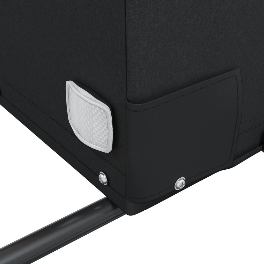 Fietstrailer 45 kg ijzer zwart en grijs is nu te koop bij PeponiXL, paradijselijk wonen!