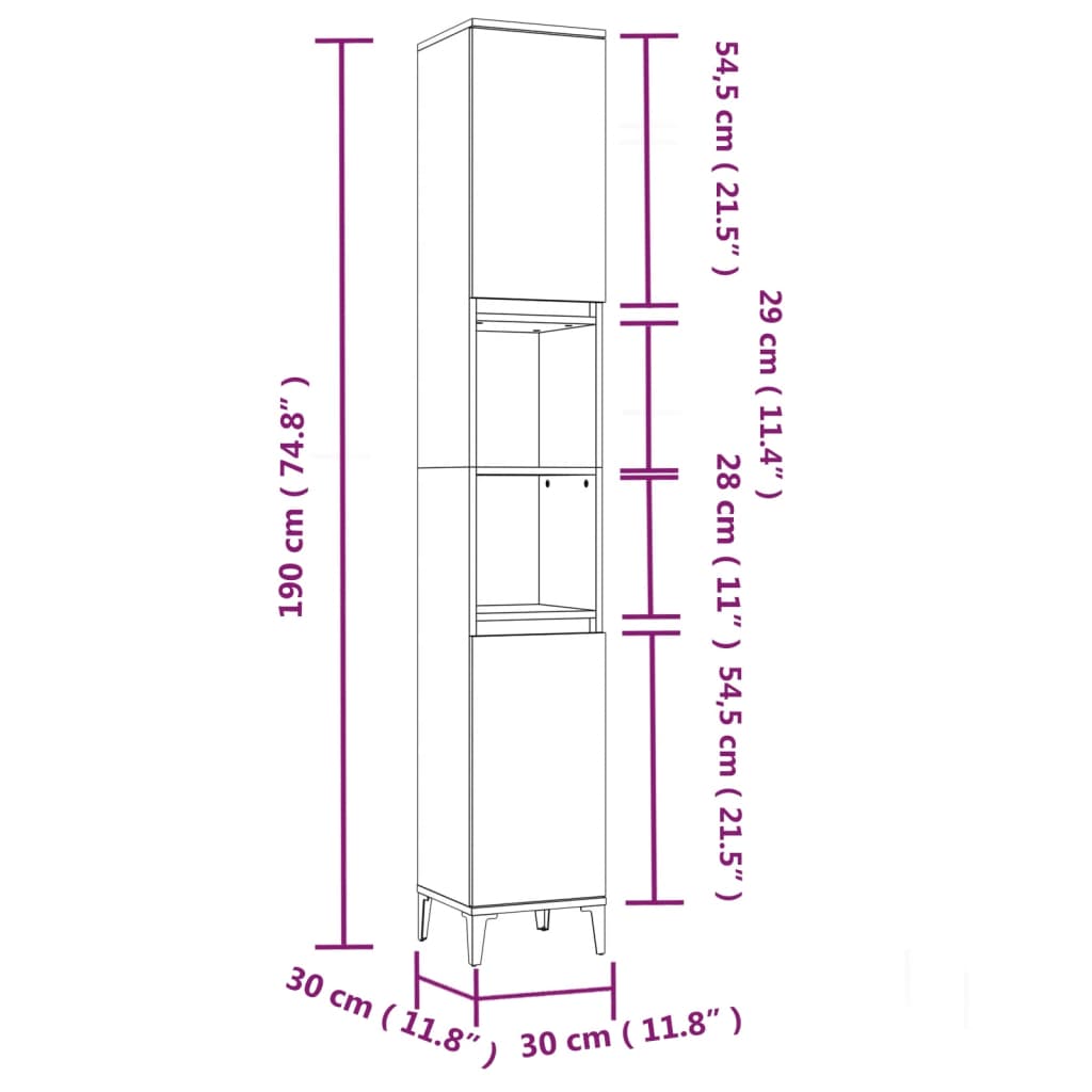 3-delige Badkamermeubelset bewerkt hout wit is nu te koop bij PeponiXL, paradijselijk wonen!
