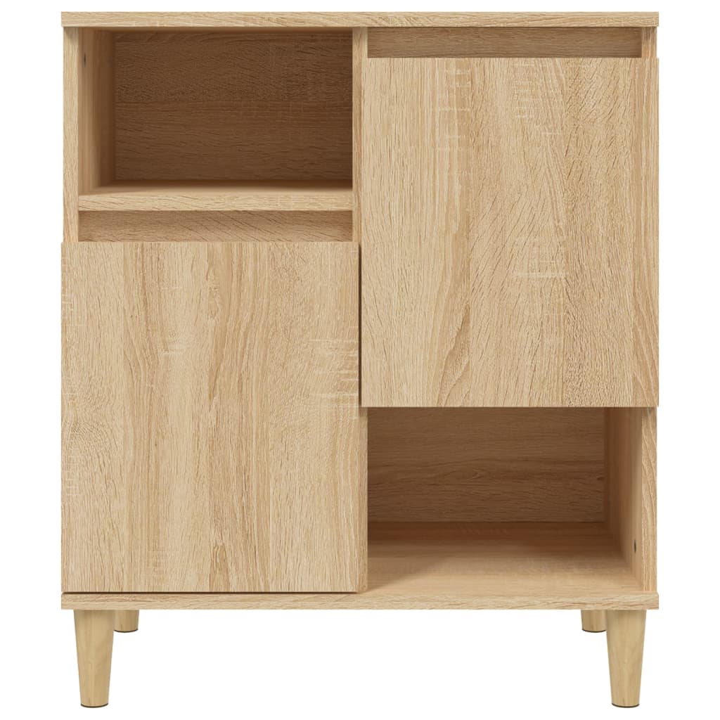 Dressoirs 2 st 60x35x70 cm bewerkt hout sonoma eikenkleurig is nu te koop bij PeponiXL, paradijselijk wonen!