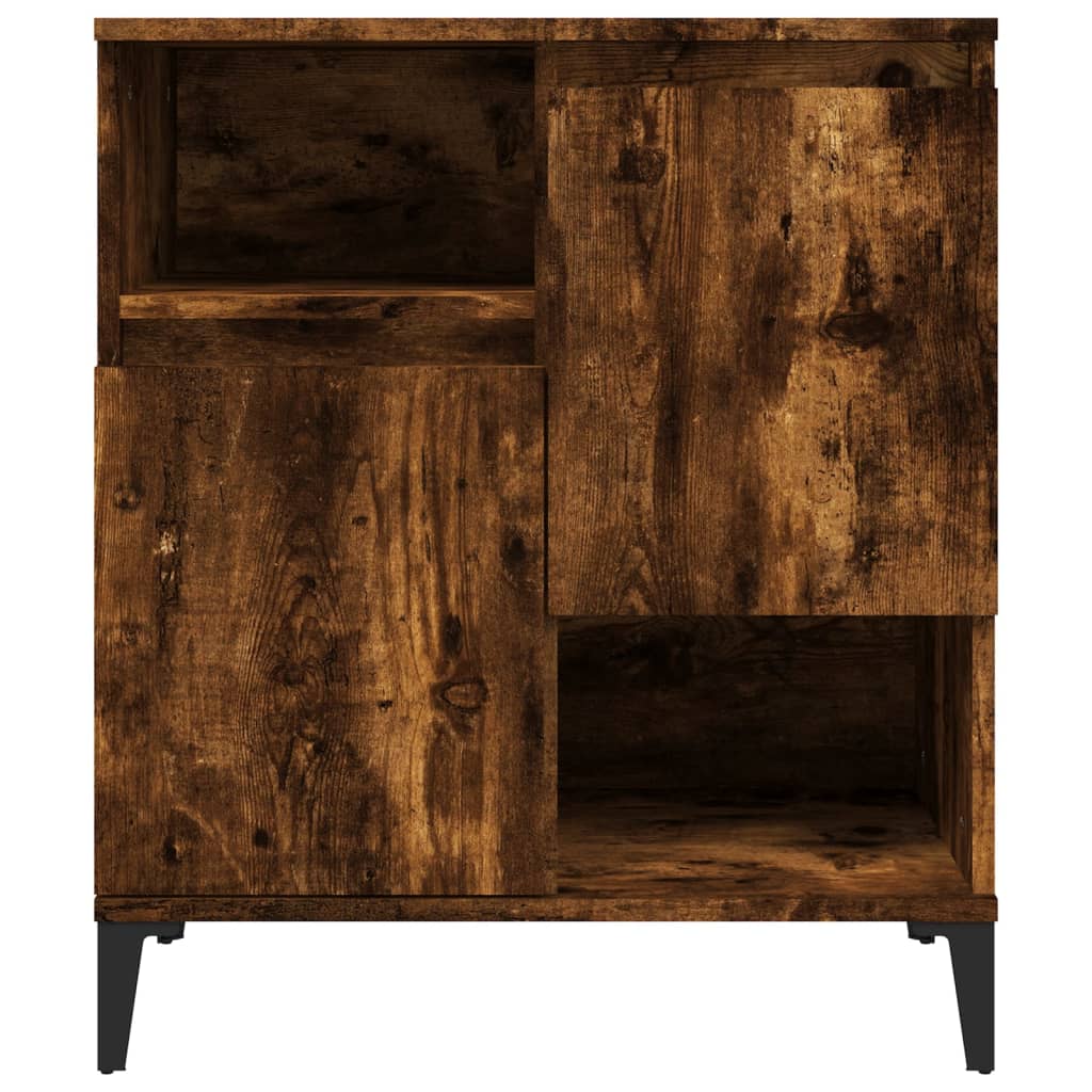 Dressoirs 3 st 60x35x70 cm bewerkt hout gerookt eikenkleurig is nu te koop bij PeponiXL, paradijselijk wonen!