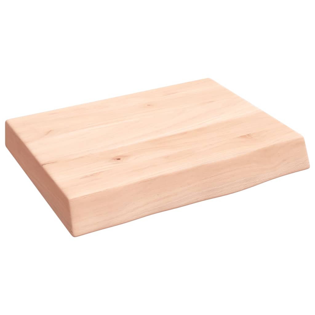 Wastafelblad 40x30x(2-6) cm onbehandeld massief hout is nu te koop bij PeponiXL, paradijselijk wonen!