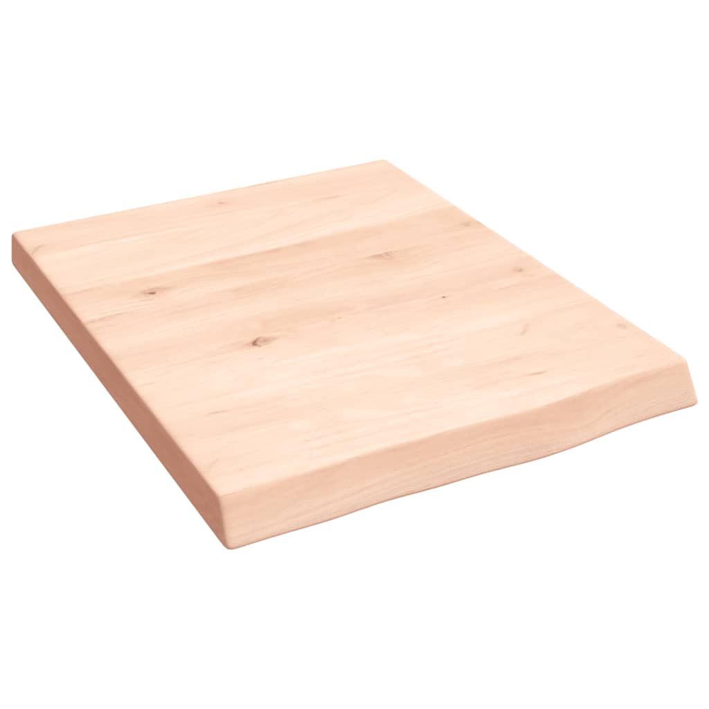 Wastafelblad 40x50x(2-4) cm onbehandeld massief hout is nu te koop bij PeponiXL, paradijselijk wonen!