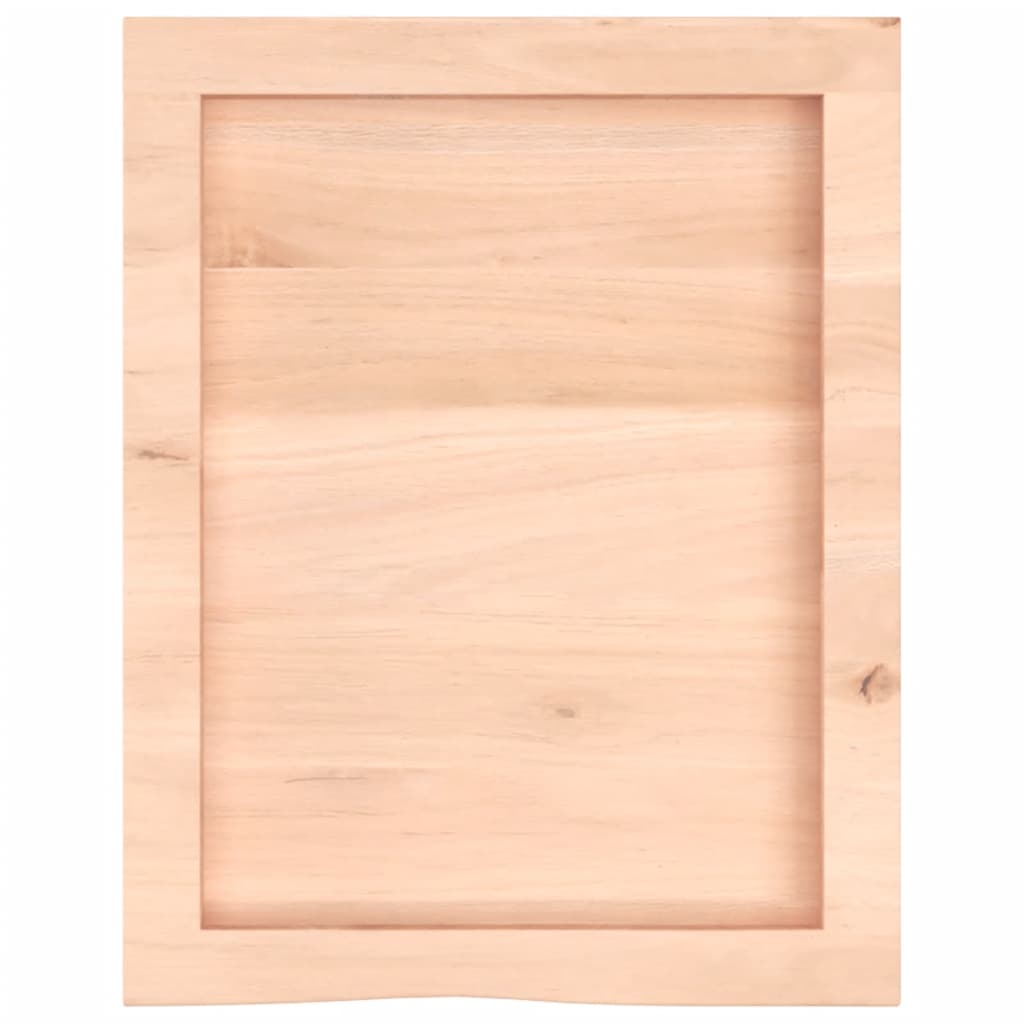 Wastafelblad 40x50x(2-4) cm onbehandeld massief hout is nu te koop bij PeponiXL, paradijselijk wonen!