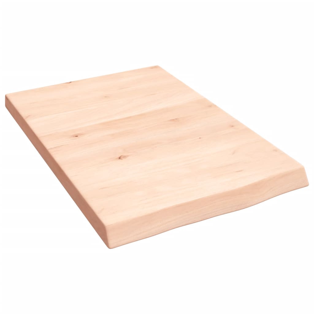 Wastafelblad 40x60x(2-4) cm onbehandeld massief hout is nu te koop bij PeponiXL, paradijselijk wonen!