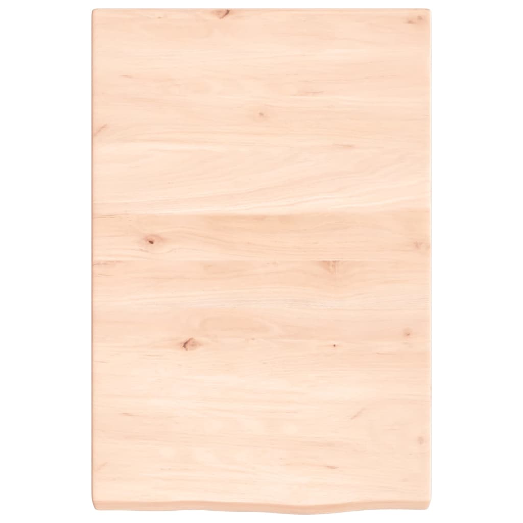 Wastafelblad 40x60x(2-4) cm onbehandeld massief hout is nu te koop bij PeponiXL, paradijselijk wonen!