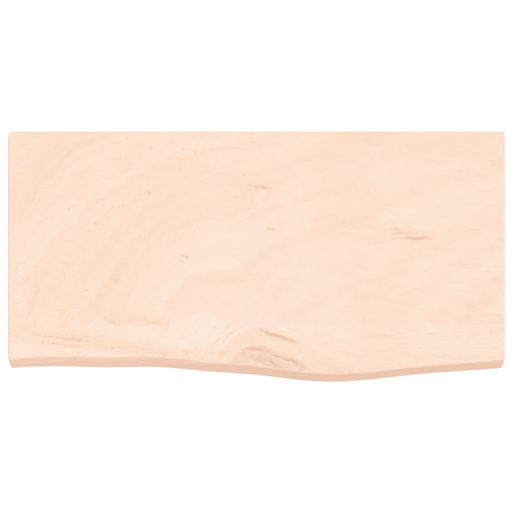 Wastafelblad 60x30x(2-4) cm onbehandeld massief hout is nu te koop bij PeponiXL, paradijselijk wonen!