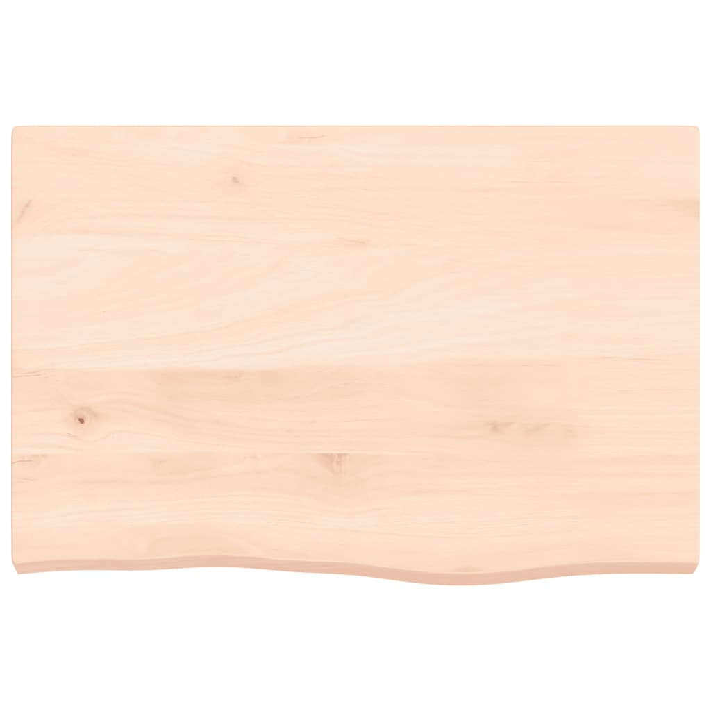 Wastafelblad 60x40x(2-4) cm onbehandeld massief hout is nu te koop bij PeponiXL, paradijselijk wonen!