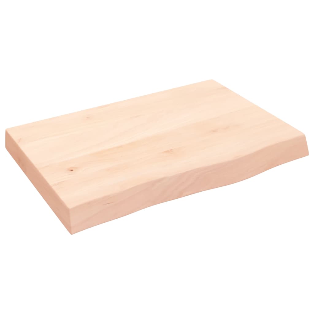 Wastafelblad 60x40x(2-6) cm onbehandeld massief hout is nu te koop bij PeponiXL, paradijselijk wonen!