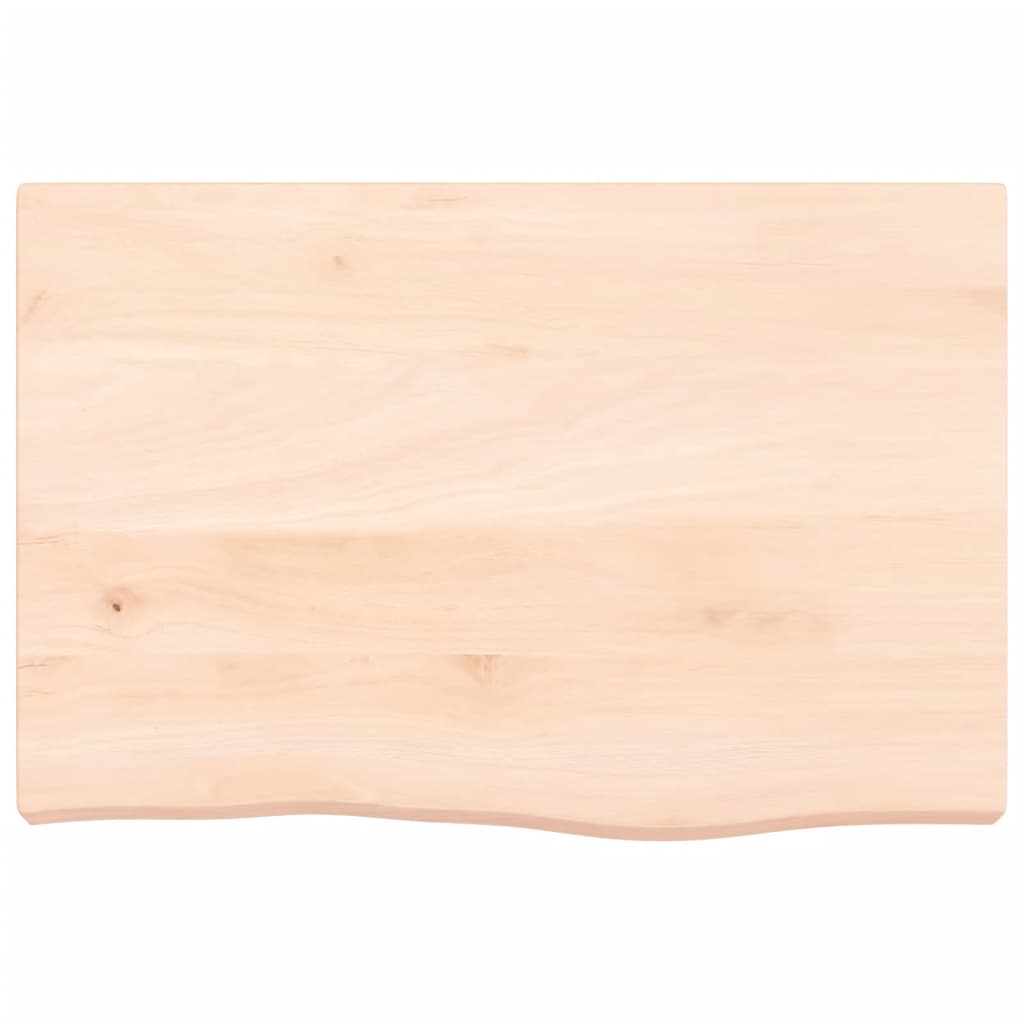 Wastafelblad 60x40x(2-6) cm onbehandeld massief hout is nu te koop bij PeponiXL, paradijselijk wonen!