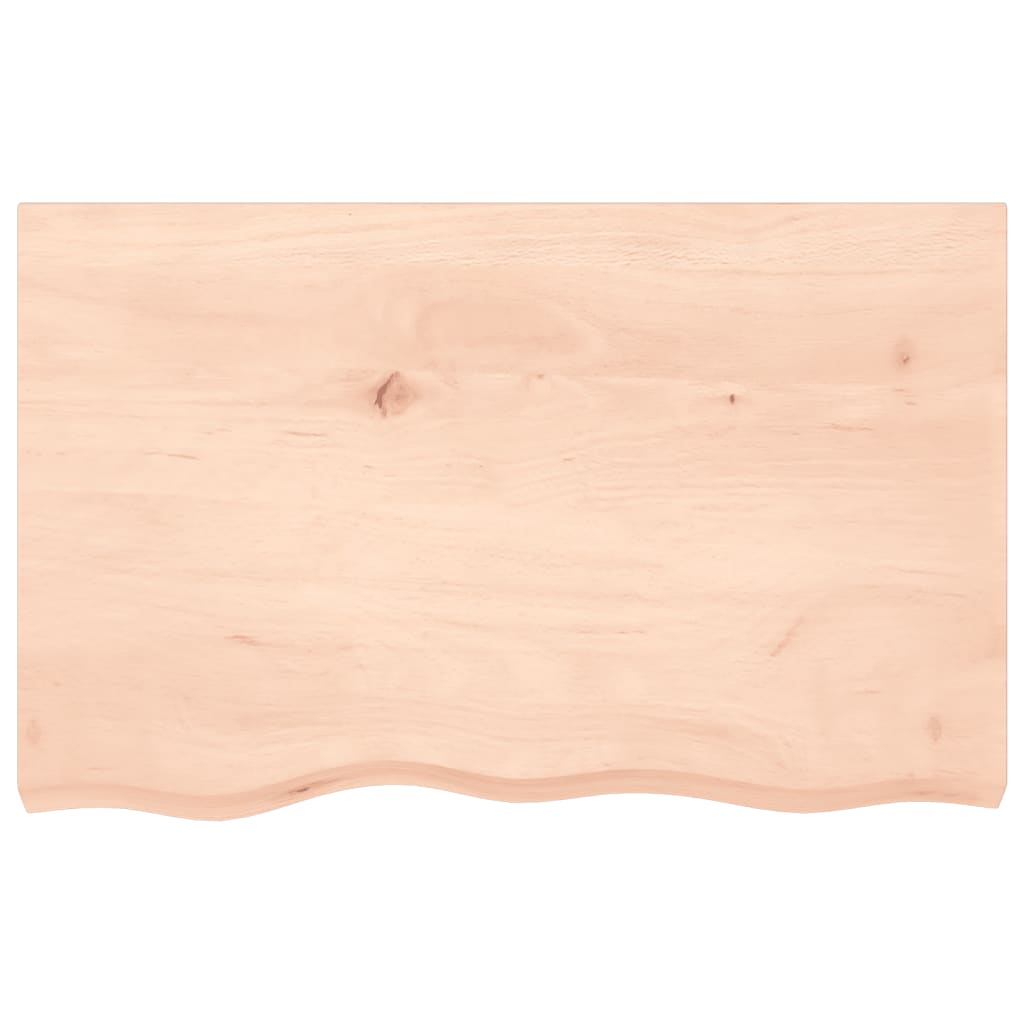 Wastafelblad 80x50x(2-4) cm onbehandeld massief hout is nu te koop bij PeponiXL, paradijselijk wonen!