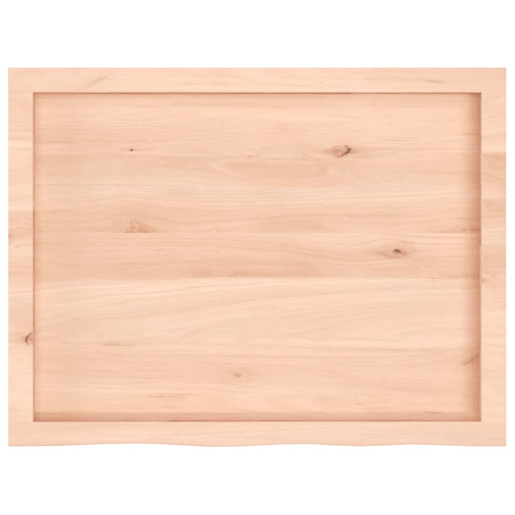 Wastafelblad 80x60x(2-4) cm onbehandeld massief hout is nu te koop bij PeponiXL, paradijselijk wonen!