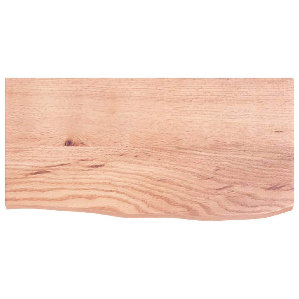 Wastafelblad 60x30x2 behandeld massief hout lichtbruin is nu te koop bij PeponiXL, paradijselijk wonen!