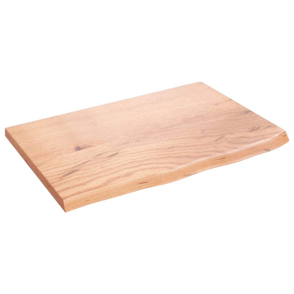 Wastafelblad 60x40x2 behandeld massief hout lichtbruin is nu te koop bij PeponiXL, paradijselijk wonen!