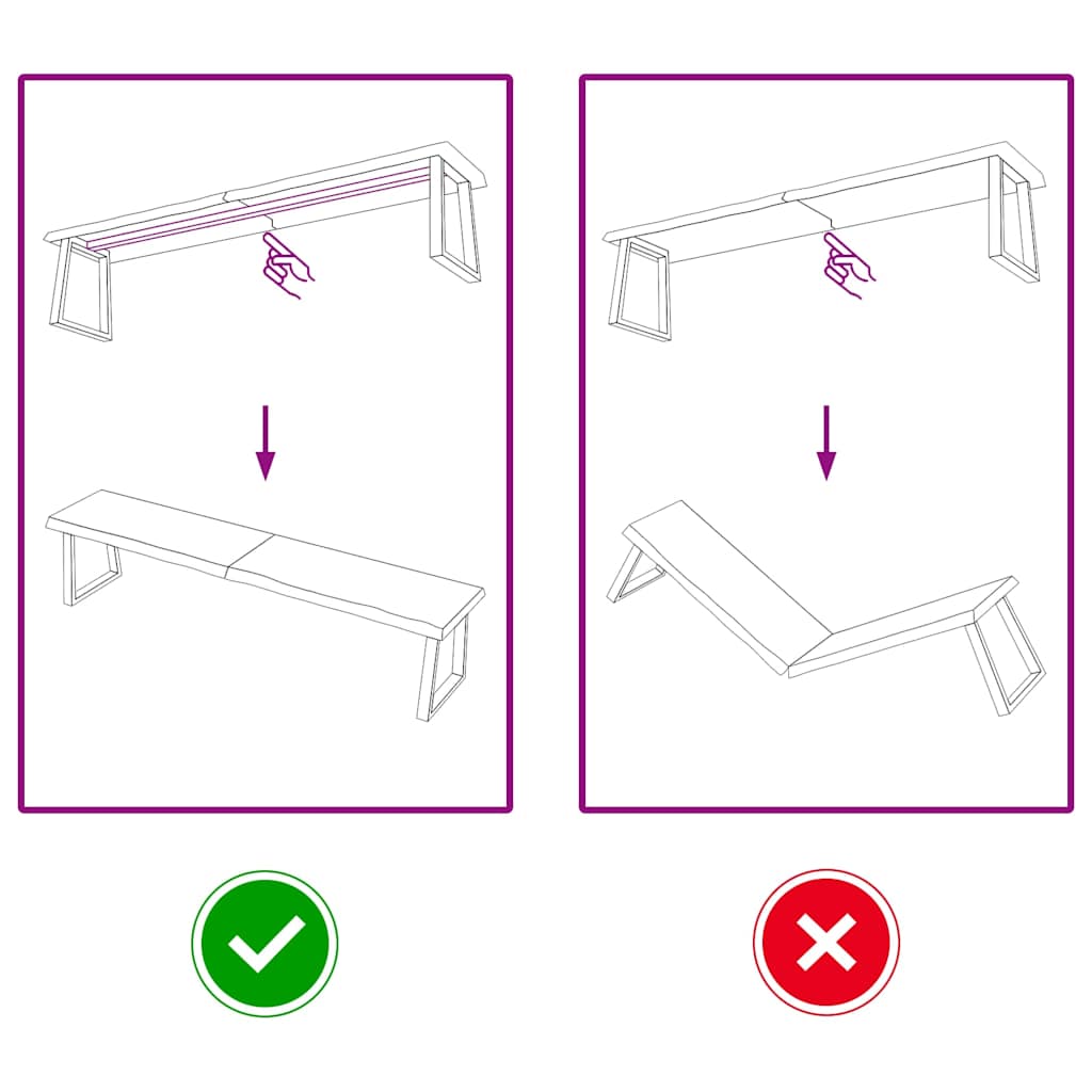 Wastafelblad 180x40x(2-4) cm behandeld massief hout donkerbruin is nu te koop bij PeponiXL, paradijselijk wonen!
