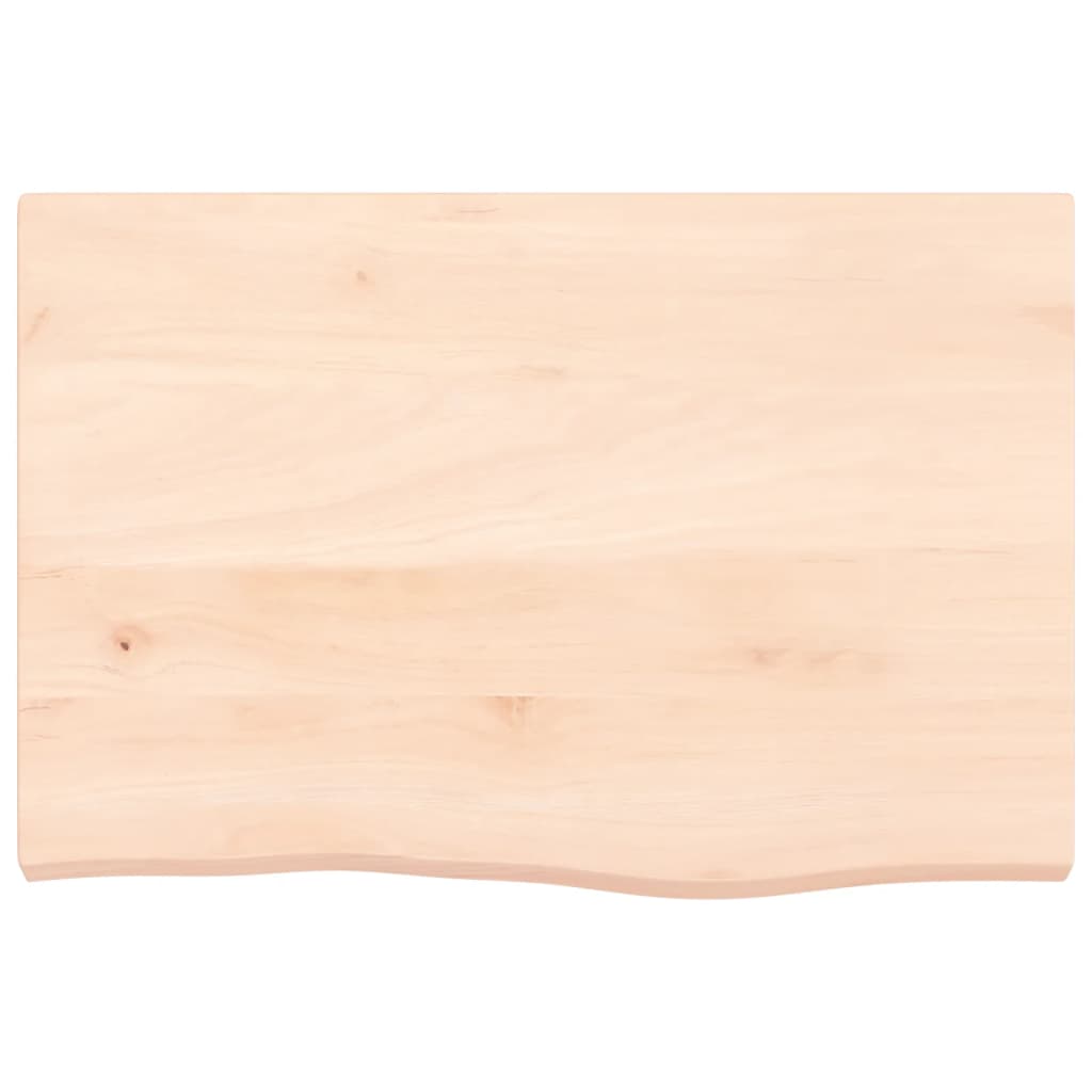 Tafelblad 60x40x(2-4) cm onbehandeld massief eikenhout is nu te koop bij PeponiXL, paradijselijk wonen!