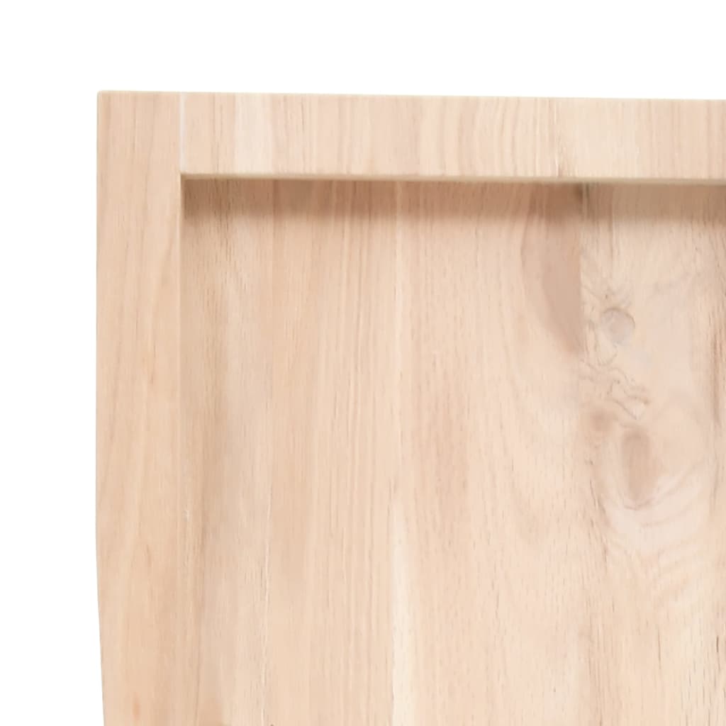 Tafelblad 60x40x(2-6) cm onbehandeld massief eikenhout is nu te koop bij PeponiXL, paradijselijk wonen!