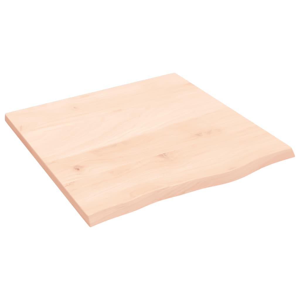 Tafelblad 60x60x2 cm onbehandeld massief eikenhout is nu te koop bij PeponiXL, paradijselijk wonen!