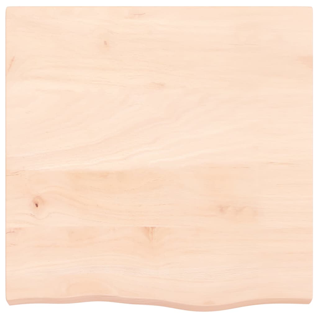 Tafelblad 60x60x(2-6) cm onbehandeld massief eikenhout is nu te koop bij PeponiXL, paradijselijk wonen!
