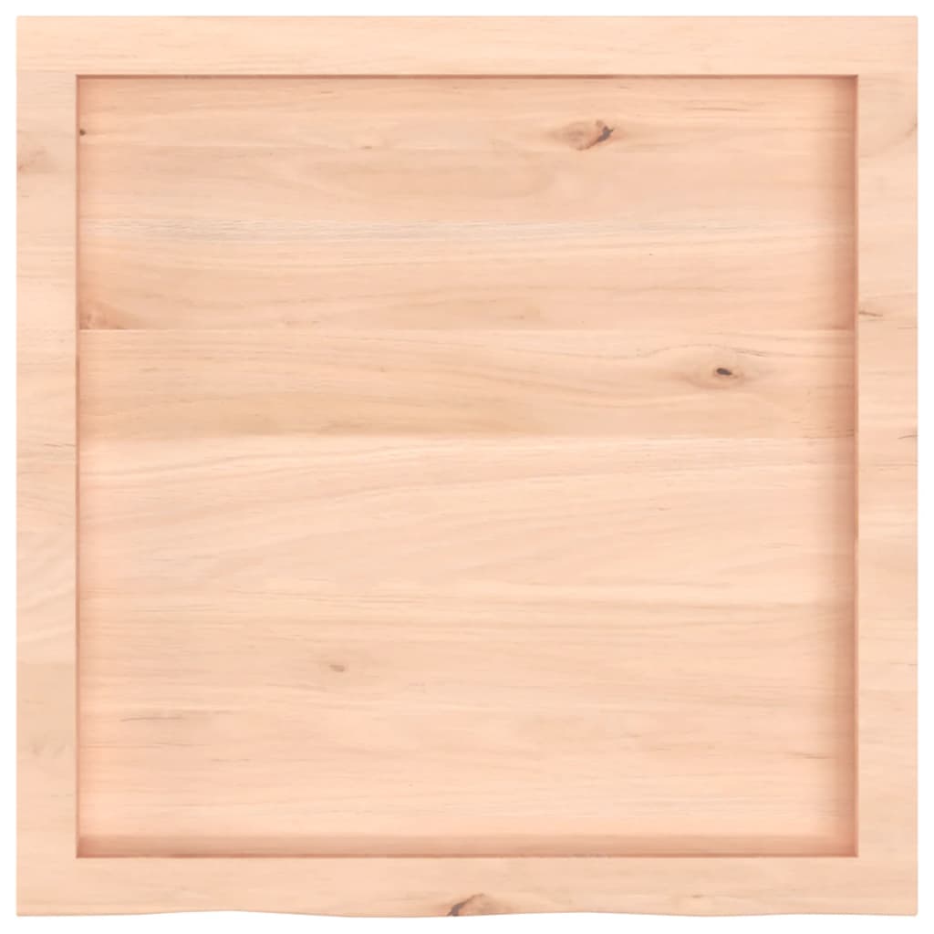 Tafelblad 60x60x(2-6) cm onbehandeld massief eikenhout is nu te koop bij PeponiXL, paradijselijk wonen!