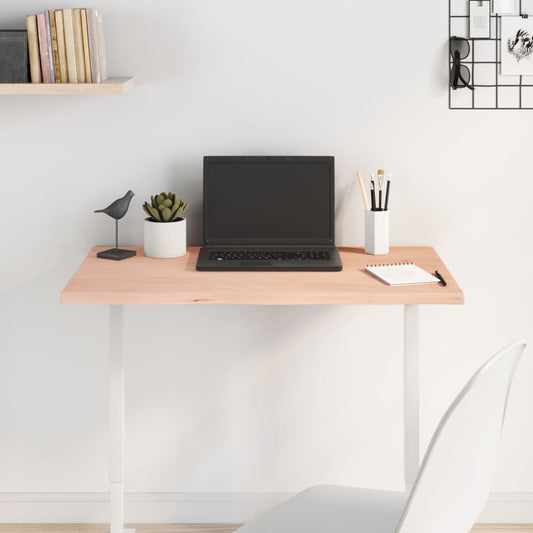 Tafelblad 80x60x2 cm onbehandeld massief eikenhout is nu te koop bij PeponiXL, paradijselijk wonen!