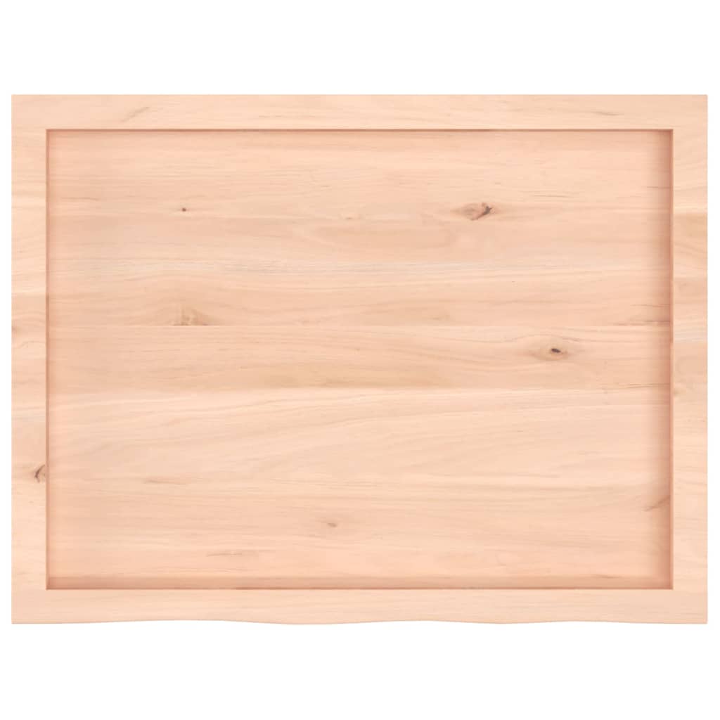 Tafelblad 80x60x(2-4) cm onbehandeld massief eikenhout is nu te koop bij PeponiXL, paradijselijk wonen!