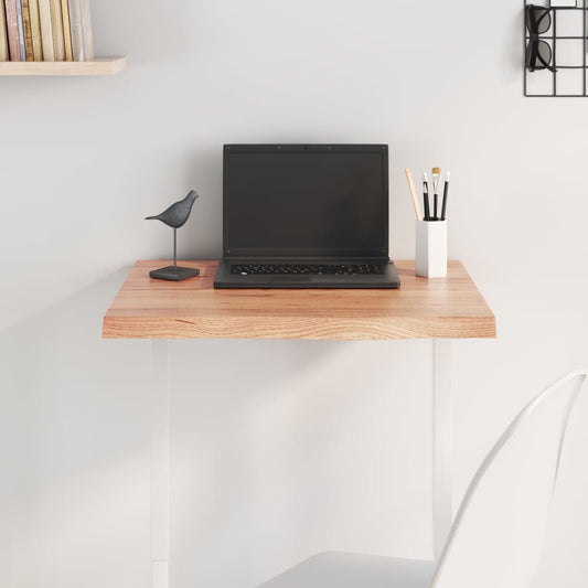 Tafelblad 60x60x(2-4) cm behandeld massief eikenhout lichtbruin is nu te koop bij PeponiXL, paradijselijk wonen!