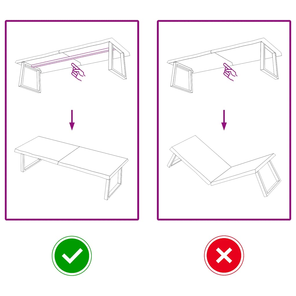 Tafelblad 160x60x(2-4)cm behandeld massief eikenhout lichtbruin is nu te koop bij PeponiXL, paradijselijk wonen!